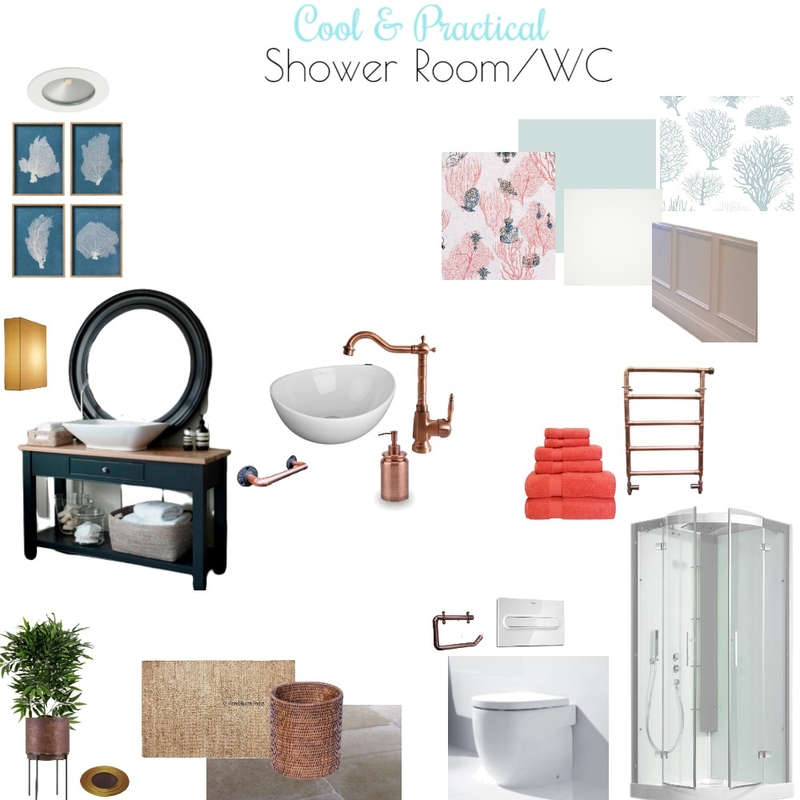 Shower Room/WC Mood Board by marietysallblay@hotmail.com on Style Sourcebook