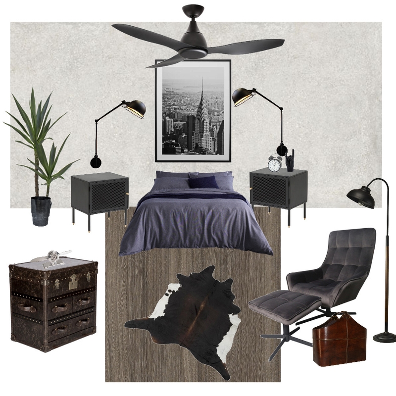 Industrial Mood Board by danielmel on Style Sourcebook