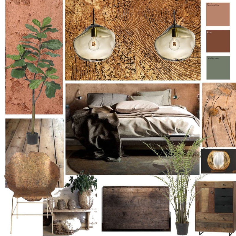 Wabi Sabi Modern Bedroom Mood Board by YasmiArtDesign on Style Sourcebook