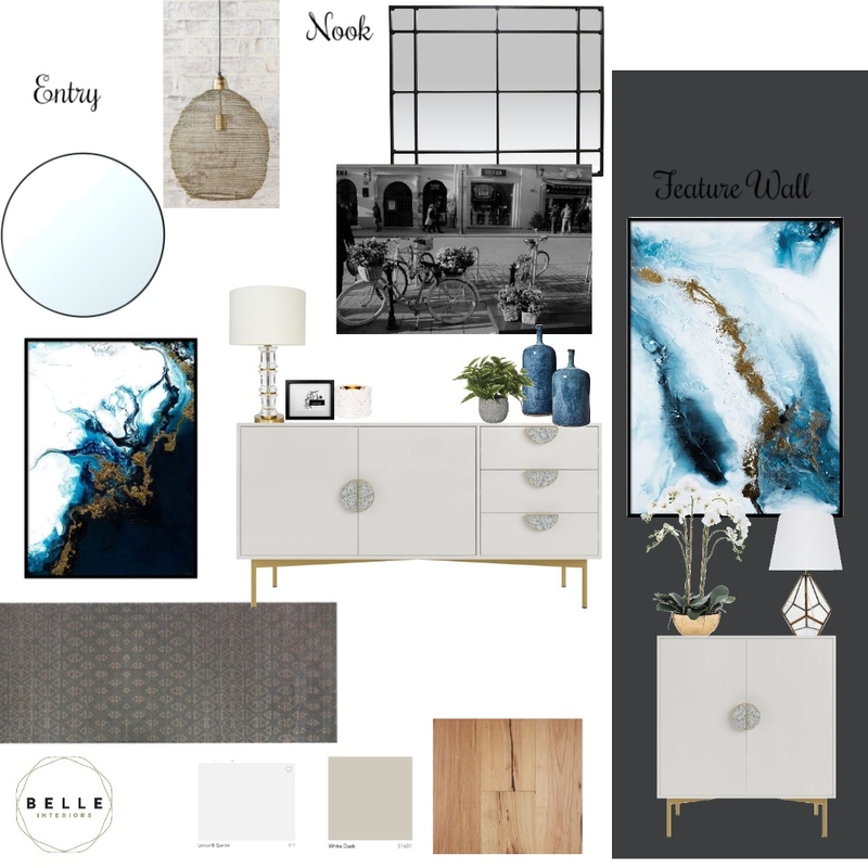 Karo Hallway 3 Mood Board by Belle Interiors on Style Sourcebook
