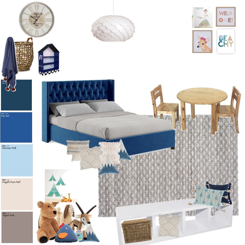 פרויק צוותיה חדר ילדים Mood Board by DORA279 on Style Sourcebook