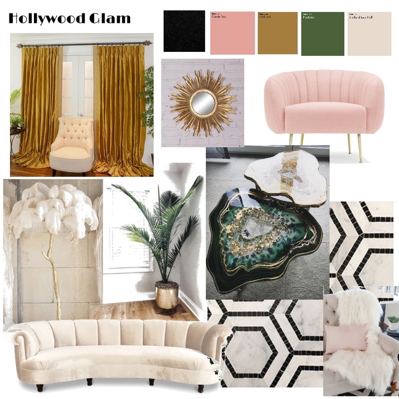 Hollywood glam 2 Mood Board by iisha Mae on Style Sourcebook