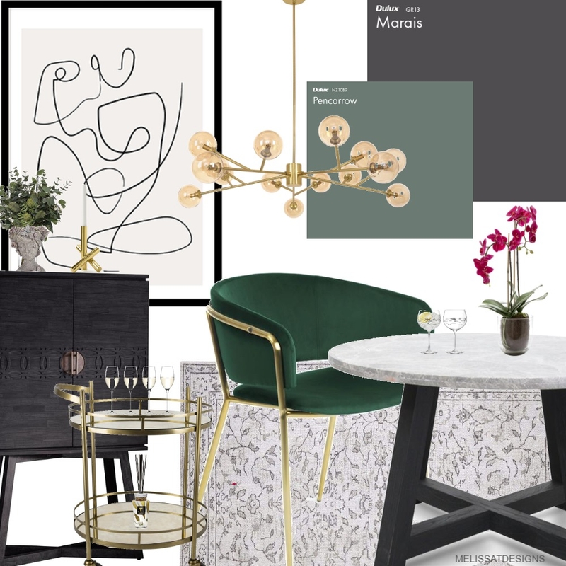 Modern Dinning Style board Mood Board by MelissaTdesigns on Style Sourcebook