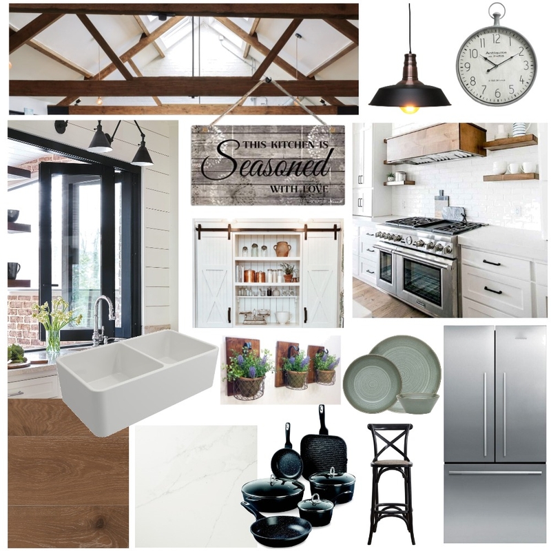 Modern Farmhouse Mood Board by TashFosker on Style Sourcebook