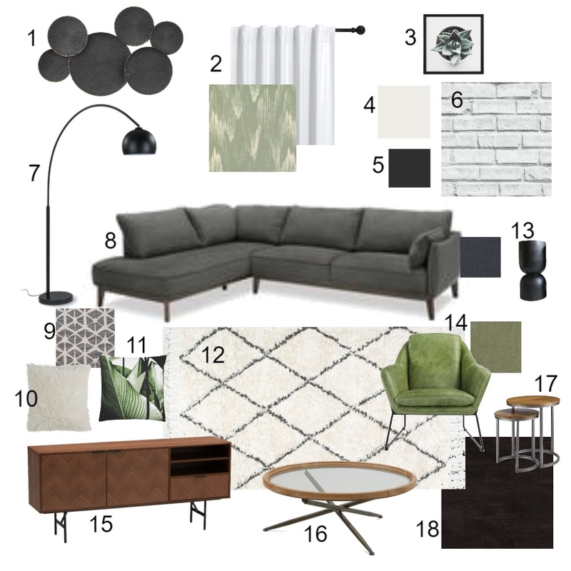 IDI Modole 9 - living room Mood Board by janiehachey on Style Sourcebook