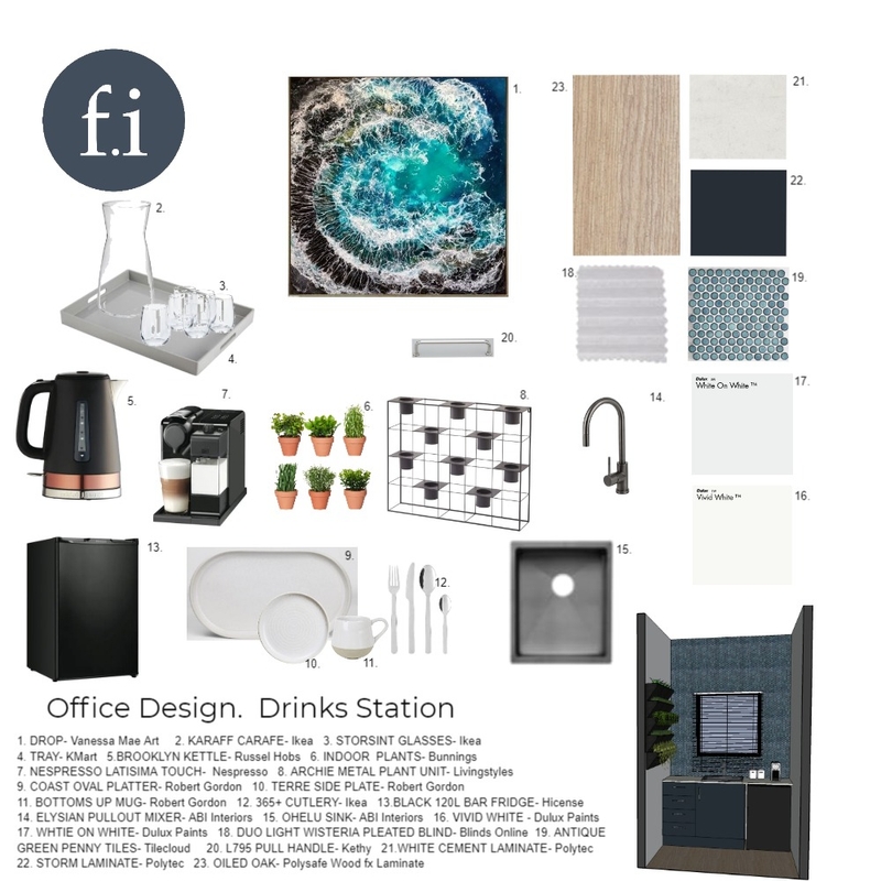 drinks station Mood Board by Fiorella on Style Sourcebook
