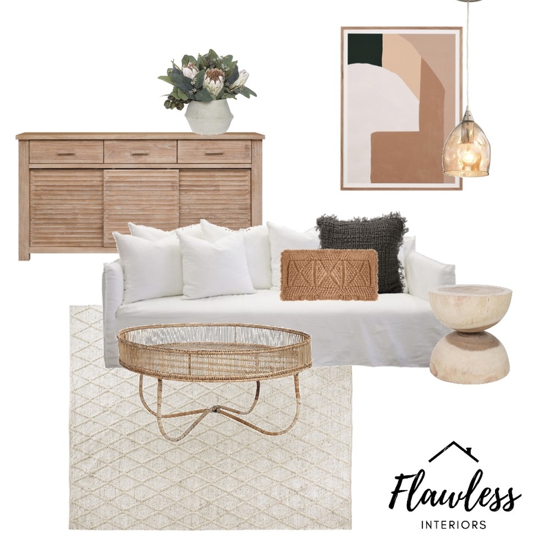 boho living Mood Board by Flawless Interiors Melbourne on Style Sourcebook