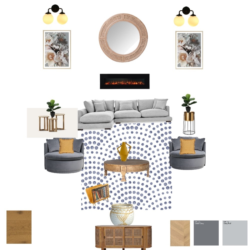 Living Room Mood Board Mood Board by Magaguef on Style Sourcebook