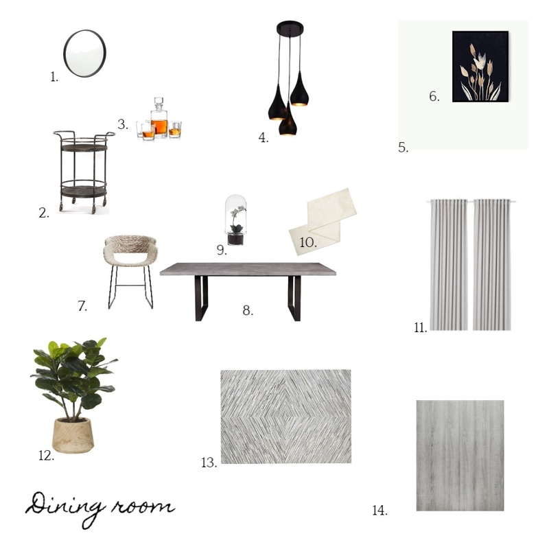 dining room Mood Board by yboron on Style Sourcebook