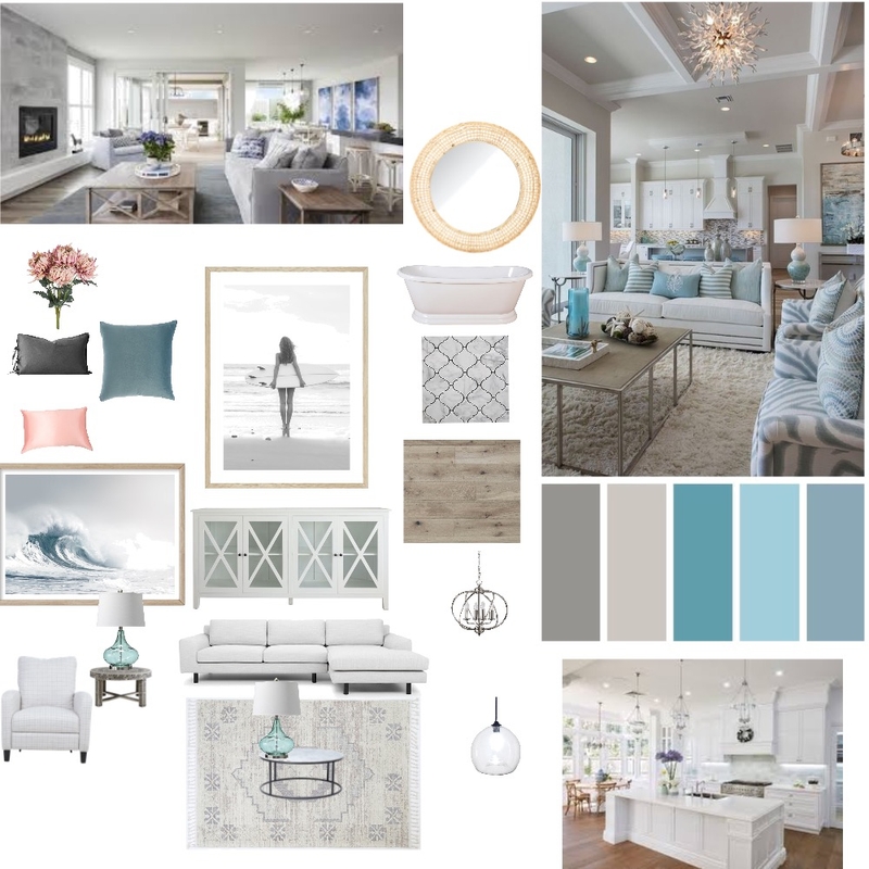 Hamptons Mood Board Mood Board by ConswellaJoyce on Style Sourcebook