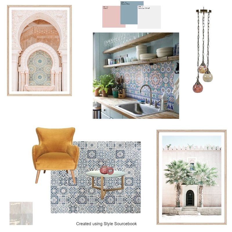 Mood Board Moroccan Mood Board by Chantal on Style Sourcebook