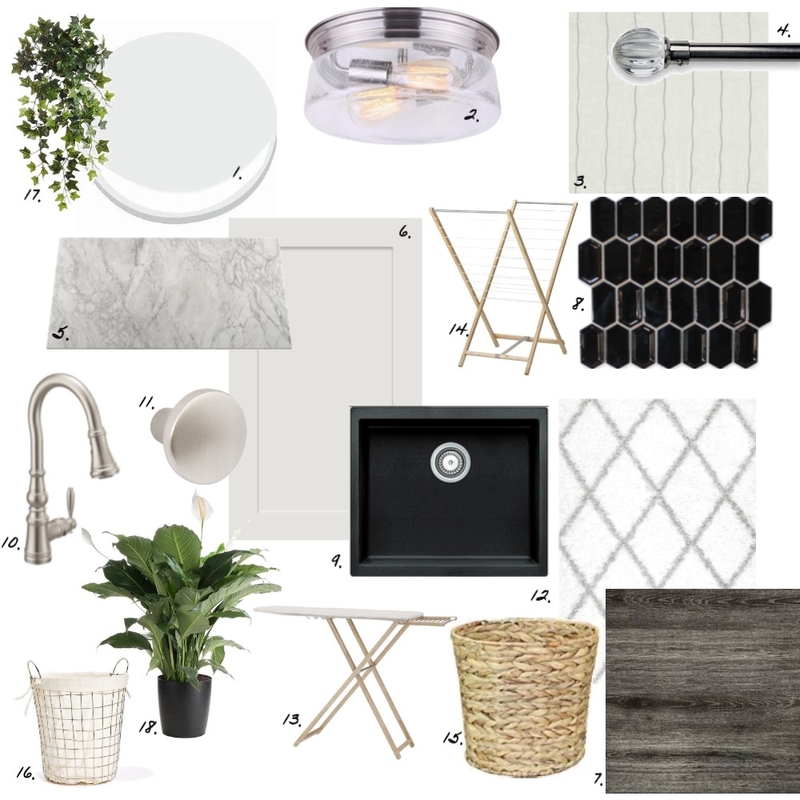 Room #4 Laundry Room Mood Board by Bayer Interiors on Style Sourcebook