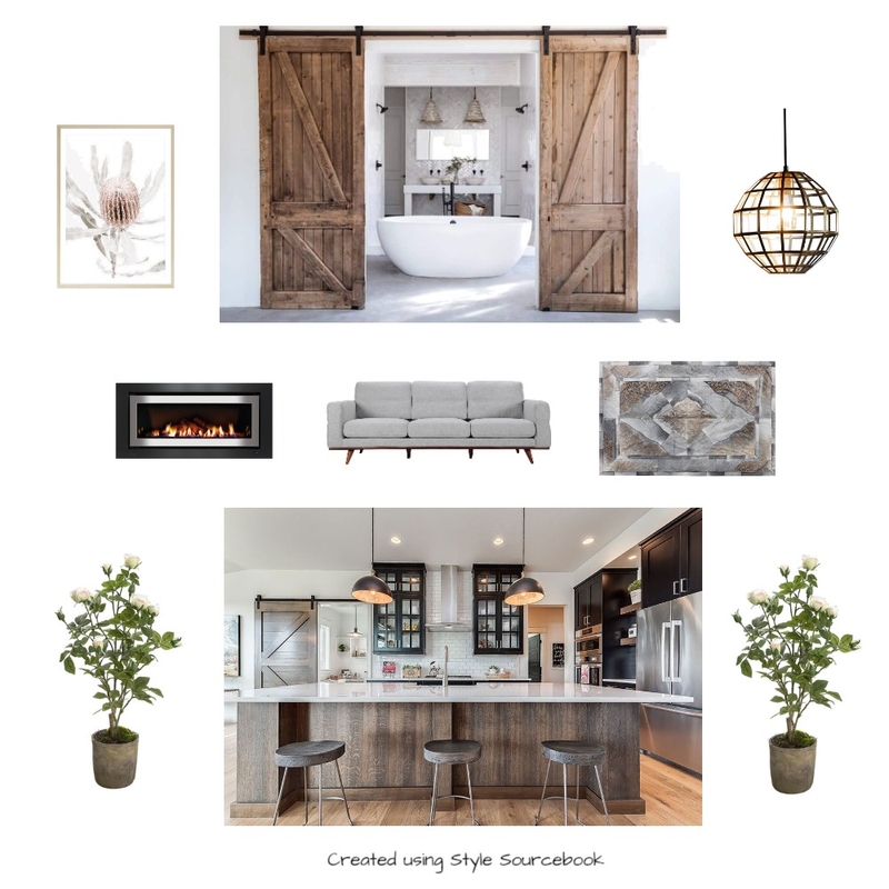 Mood Board Modern Farmhouse Mood Board by Chantal on Style Sourcebook