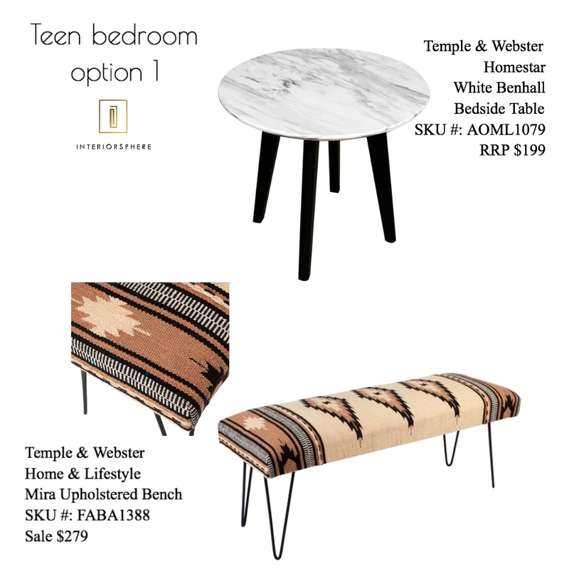 34 Tunstall Ave Kensington Teen Bedroom Mood Board by jvissaritis on Style Sourcebook