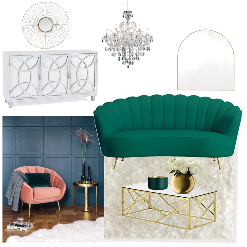 Hollywood Glam Mood Board by Emily Morris on Style Sourcebook