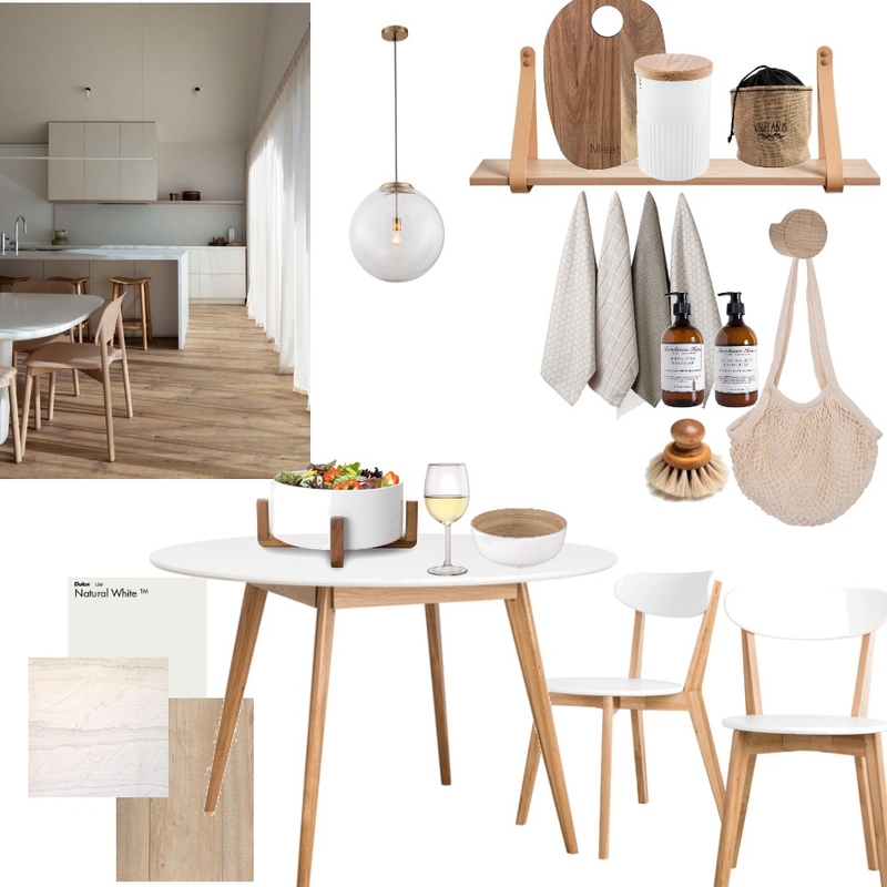 Natural Kitchen Mood Board by Polina on Style Sourcebook