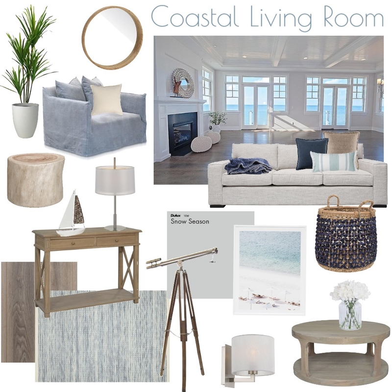 Coastal Living Room Mood Board by ashley.ferguson5 on Style Sourcebook