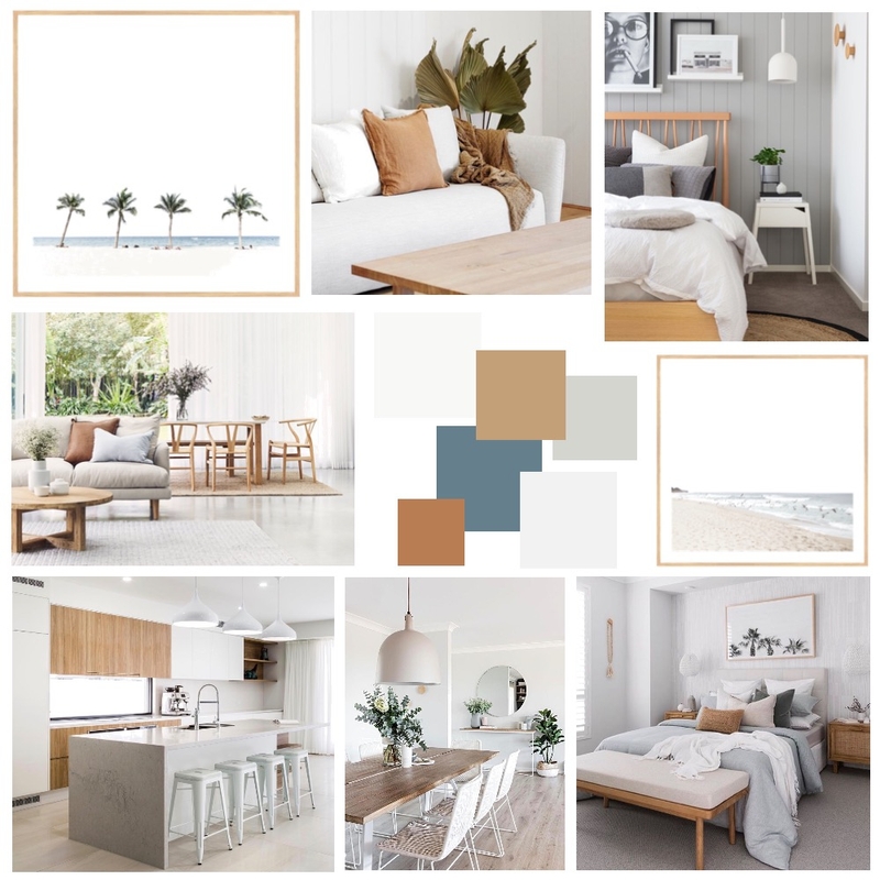 Coastal Scandi Mood Board by DKD on Style Sourcebook