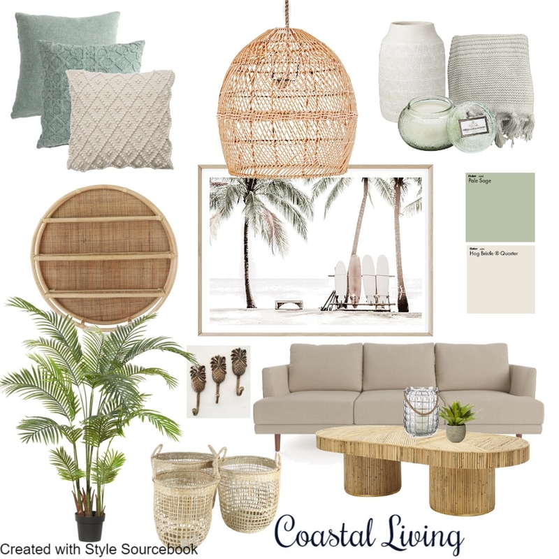 Coastal Living Mood Board by brooklyndouglass on Style Sourcebook