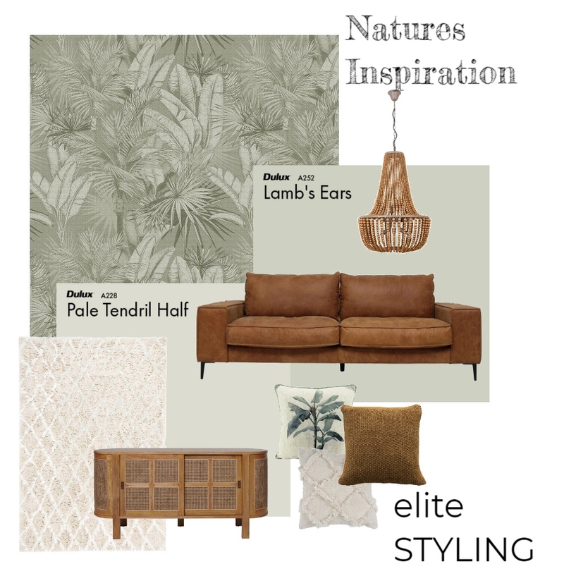 Natures Inspiration Mood Board by Elite Styling on Style Sourcebook
