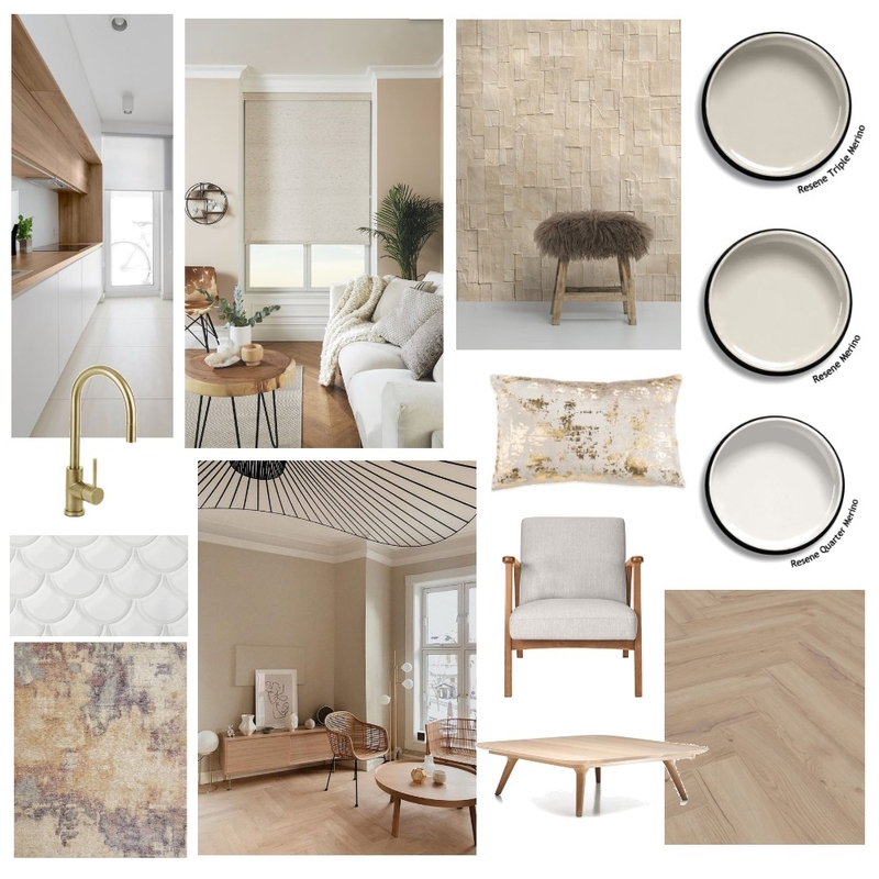 Module 6 - Monochromatic Mood Board by Naomi.S on Style Sourcebook