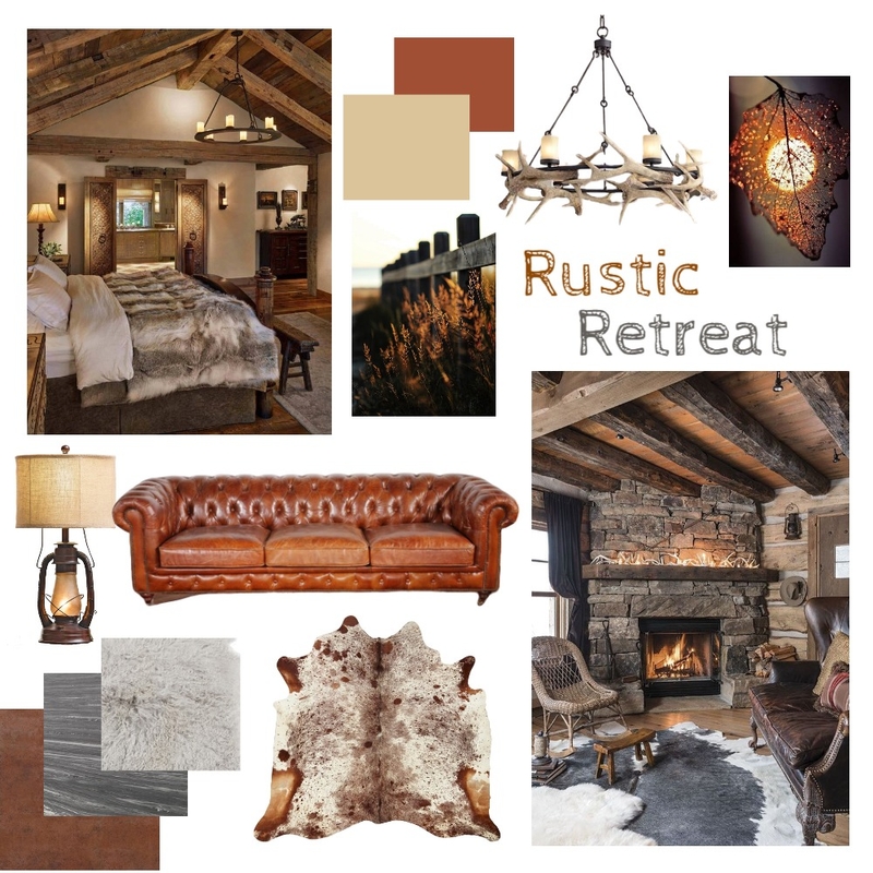 Rustic Retreat Moodboard Mood Board by JPFantin on Style Sourcebook