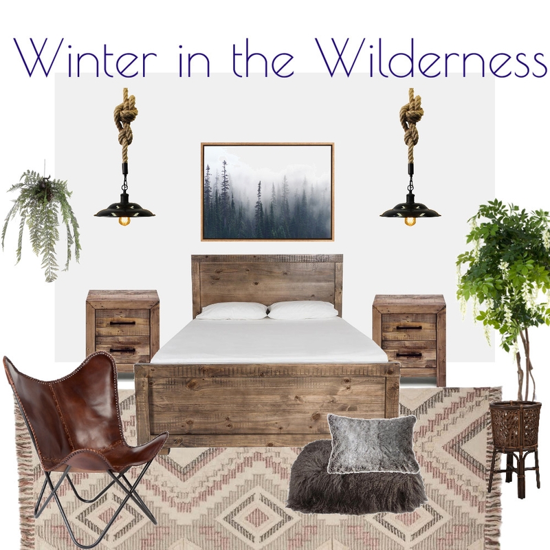 Winter Wilderness Bedroom Mood Board by Kohesive on Style Sourcebook