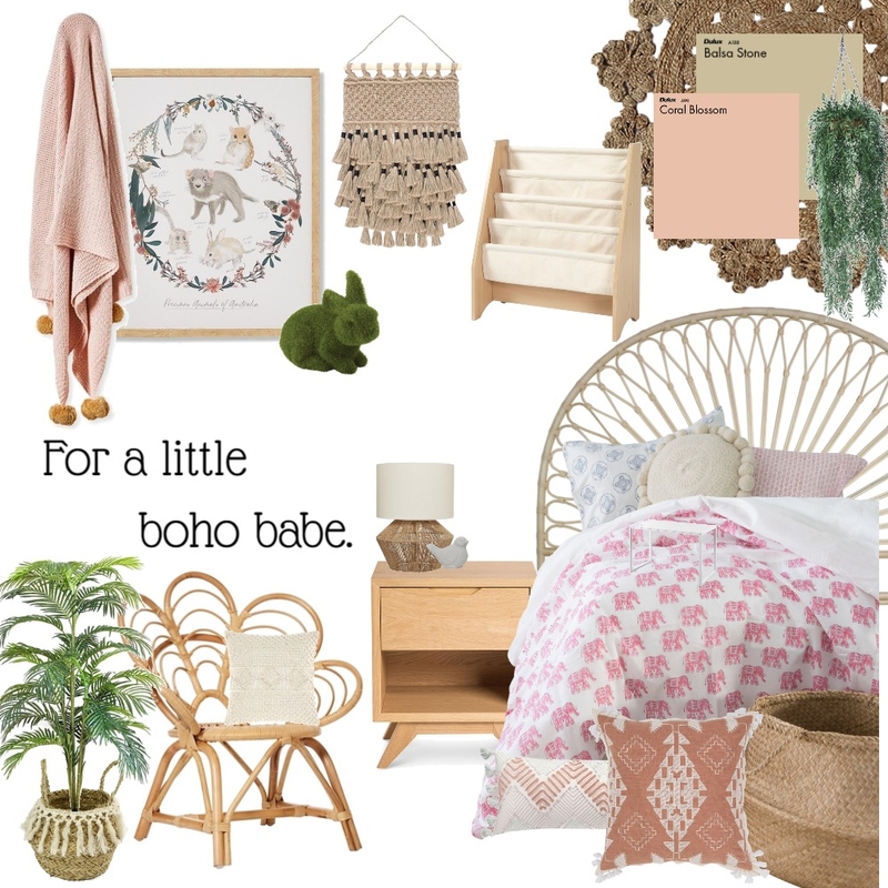 Boho teen girls room Mood Board by Laura.OC on Style Sourcebook