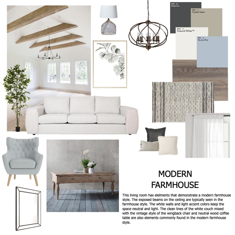 Modern Farmhouse Mood Board by melissa_box982 on Style Sourcebook