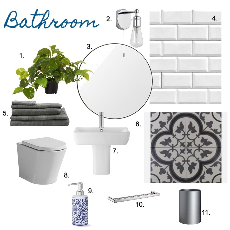 Bathroom Mood Board by Abi on Style Sourcebook