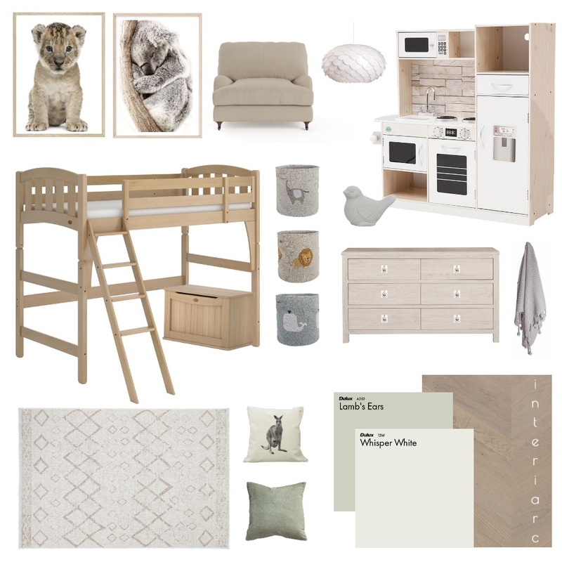 Kid's bedroom Mood Board by interiarc on Style Sourcebook