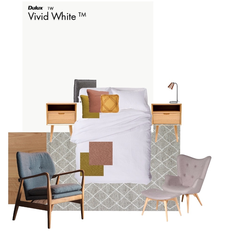 Our bedroom Mood Board by Studio Vizcarra on Style Sourcebook