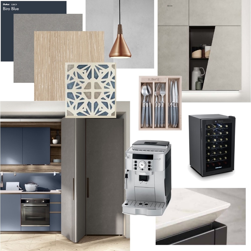 Modern Blue Kitchen Mood Board by jvillanueva on Style Sourcebook