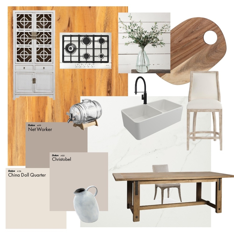 Modern Farmhouse Mood Board by jesshaddad on Style Sourcebook