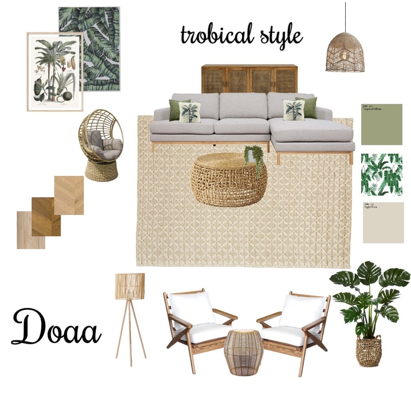 trobical style Mood Board by doaa on Style Sourcebook