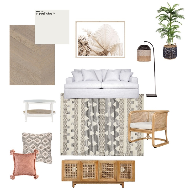 Coastal Boho Mood Board by Reflective Styling on Style Sourcebook