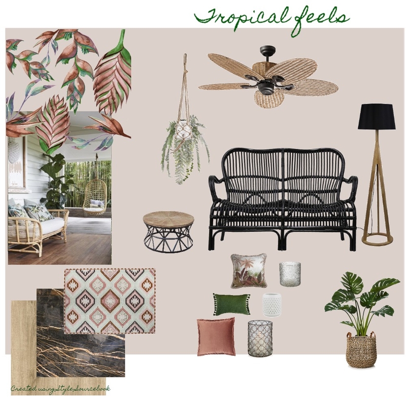 tropical feels final Mood Board by MichelleL on Style Sourcebook