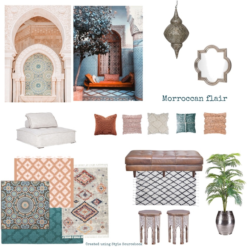 Moroccan final Mood Board by MichelleL on Style Sourcebook