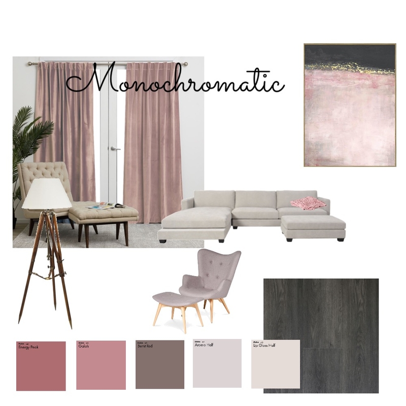 Monochromatic Mood Board by Kmanntai on Style Sourcebook