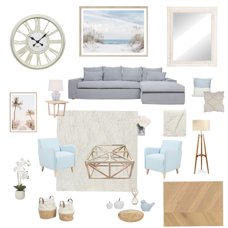 Coastal Living Mood Board by RosebellBinks on Style Sourcebook