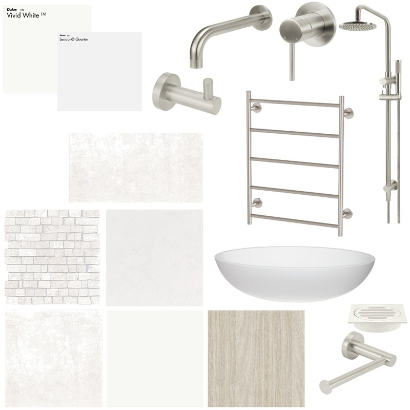 Ensuite Contemporary Coastal Mood Board by DKD on Style Sourcebook