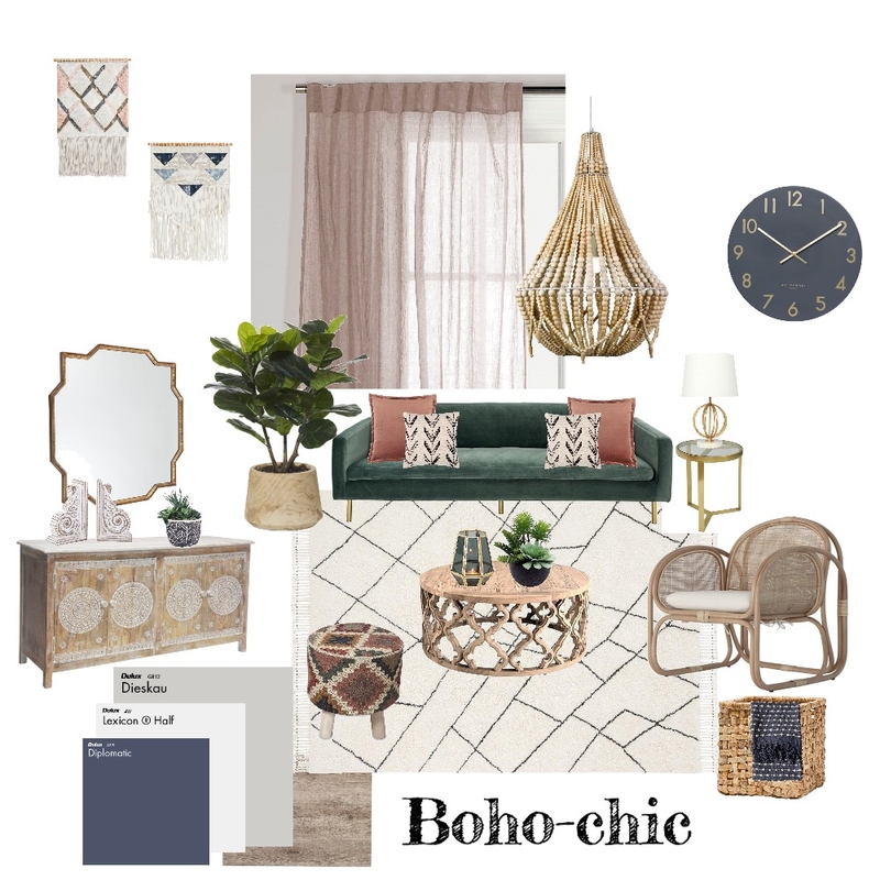 boho-chic Mood Board by chaehume on Style Sourcebook