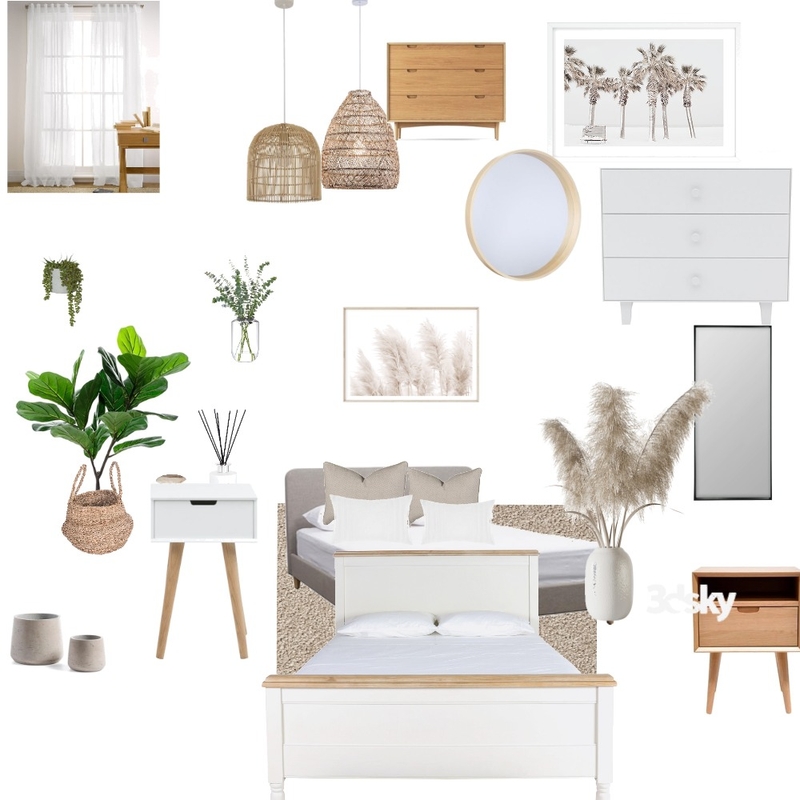 bedroom Mood Board by Hazi on Style Sourcebook