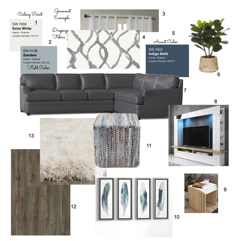 Game Room - Module 9 Mood Board by KathyOverton on Style Sourcebook