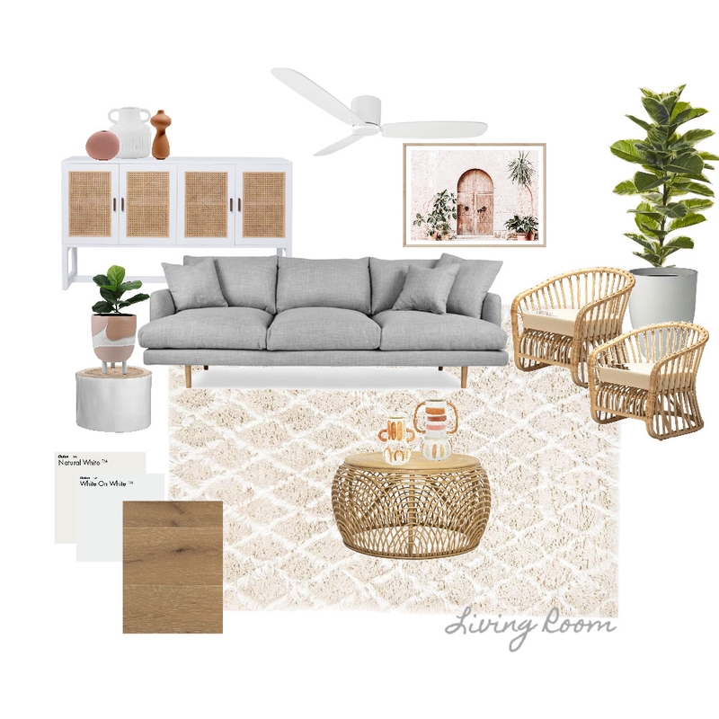 Living Roon Mood Board by Jorja Clair Interiors on Style Sourcebook