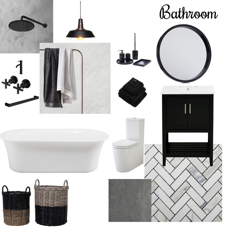 Bathroom Mood Board by minacreate | interiors on Style Sourcebook