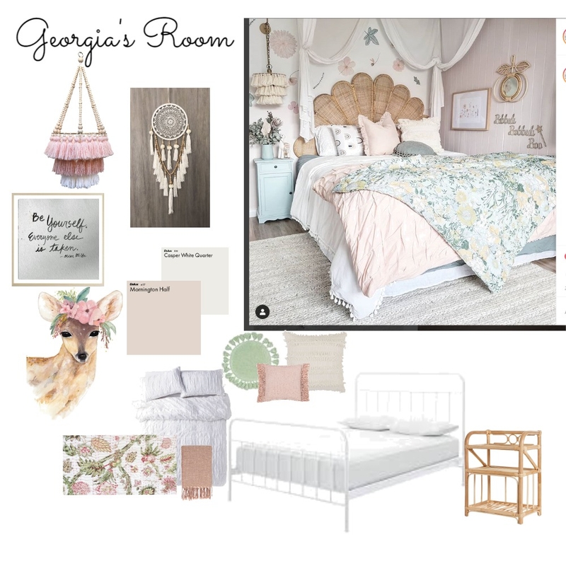 Georgia's Room Mood Board by rosecasey on Style Sourcebook