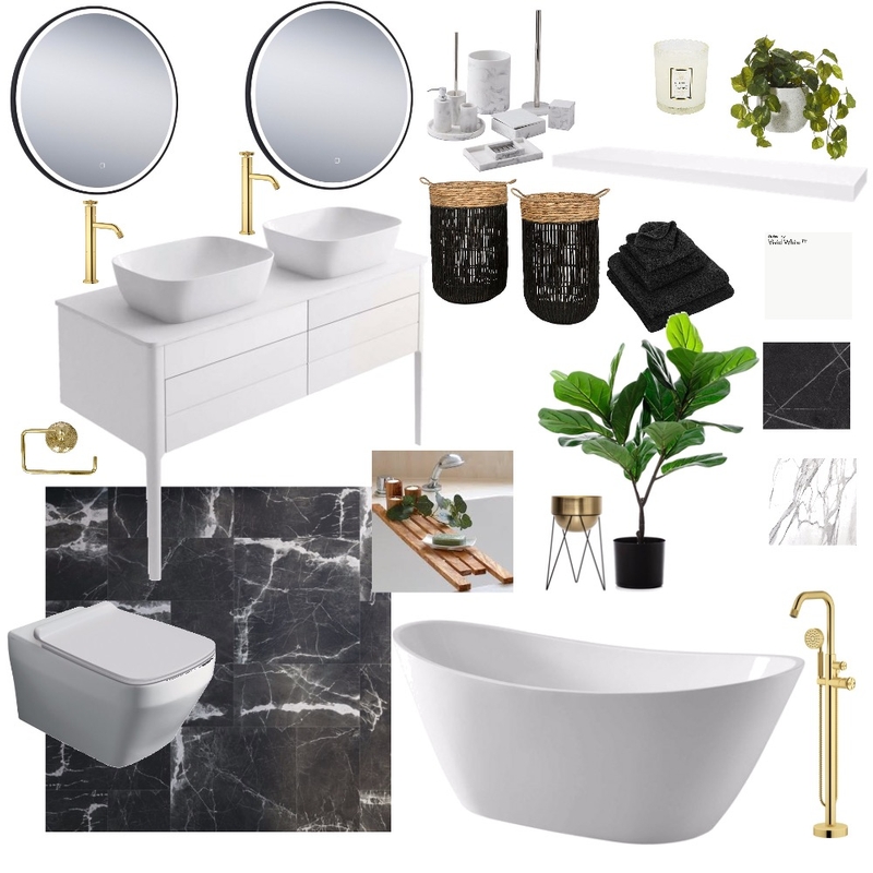 Bathroom Mood Board by WHI on Style Sourcebook