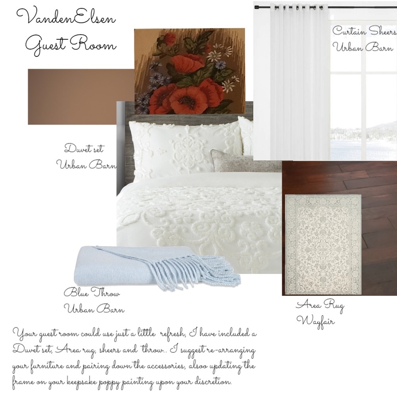 VandenElsen Guest Room Mood Board by Juan0971 on Style Sourcebook