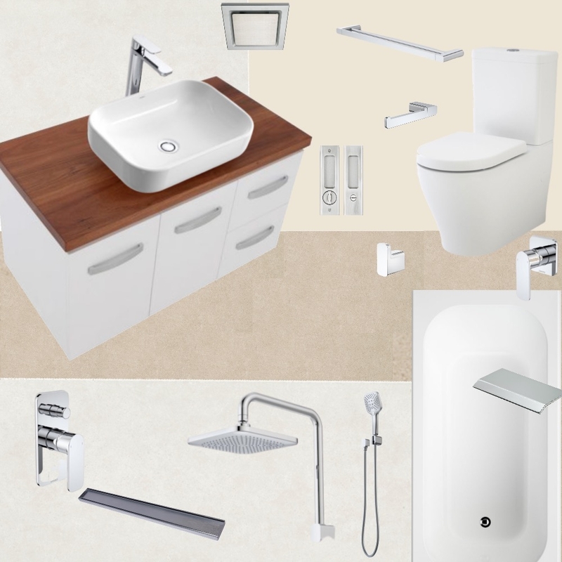 ### R & I Leslie Bathroom/Toilet ### Mood Board by Julia Will Design on Style Sourcebook